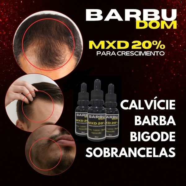 Sérum Capilar MXD20 - PAGUE NA ENTREGA, (Receba em 24 horas)